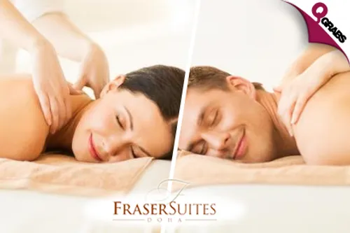 From QR175 Enjoy a Relaxing Massage, a Deep Tissue Massage, a Women’s Spa Package OR a Men’s Spa Package! (Up to QR1030 Value)